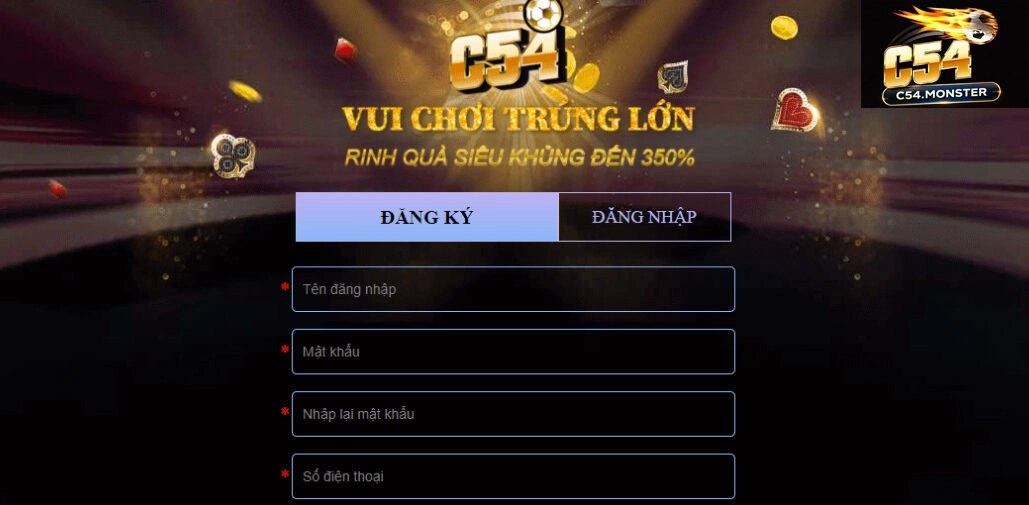 Hướng dẫn đăng ký c54