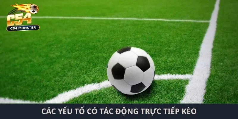 Các yếu tố có tác động trực tiếp kèo